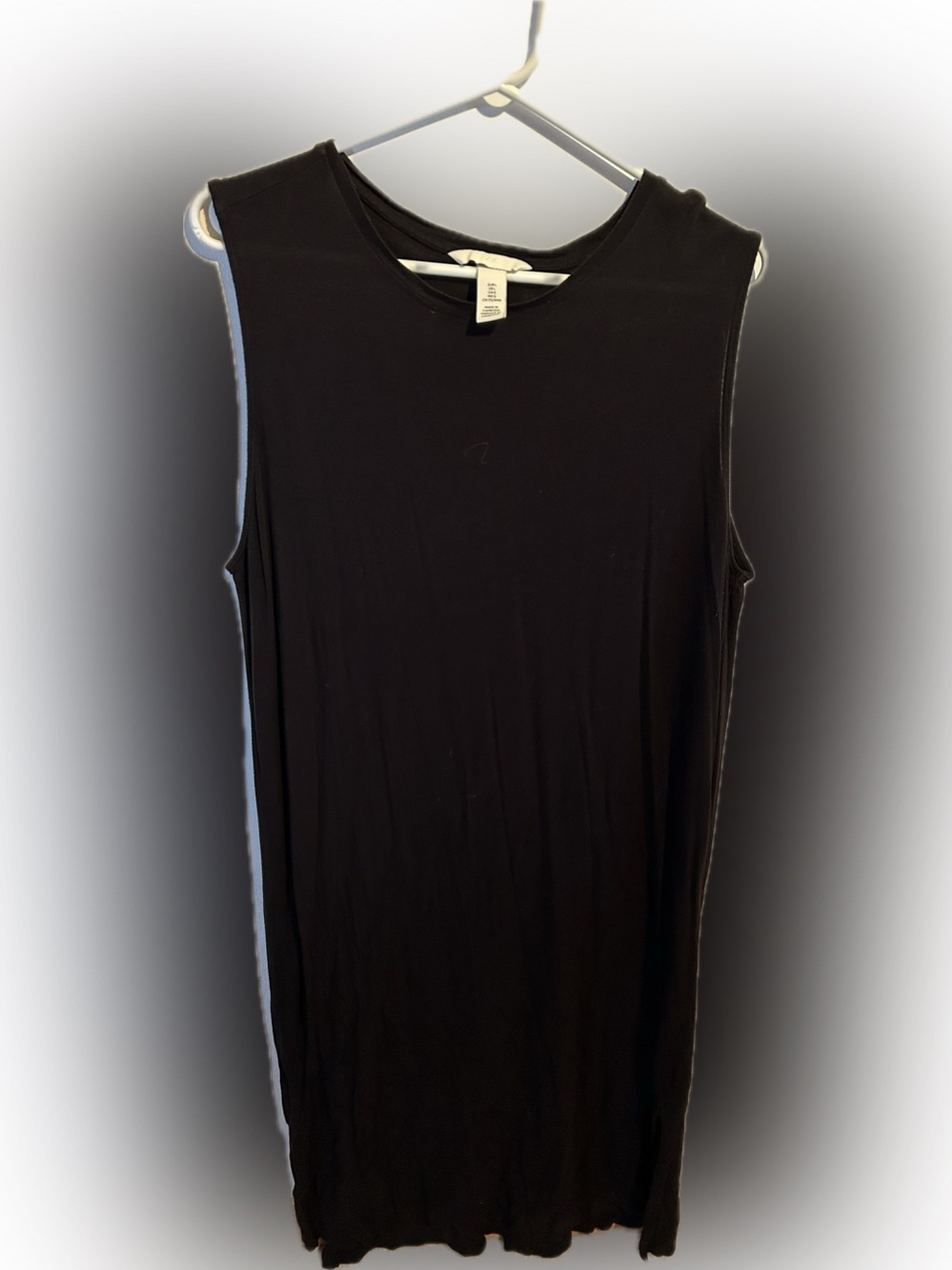 H&M Black Sleeveless Tank Dress
